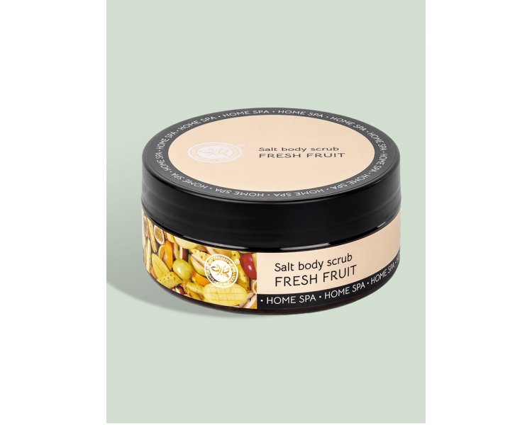 Скраб для тела соляной Фруктовый фреш HOME SPA 200 г КНК 