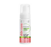 Пенка для умывания Себорегулирующая SOS-ACNE с экстрактом маклюры для проблемной кожи SKIN CARE 150 мл Крымский Травник