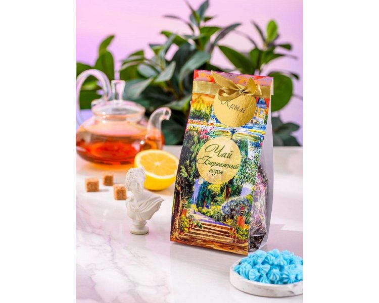Чай подарочный БАРХАТНЫЙ СЕЗОН с Золотой Медалью 70 г Personal Secret of Taste