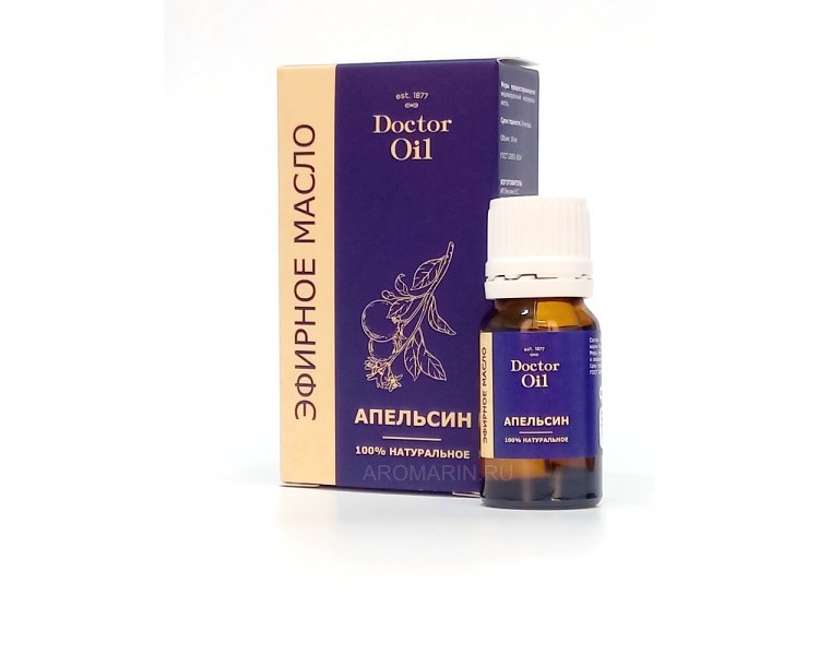 Масло эфирное АПЕЛЬСИН 10 мл Doctor Oil