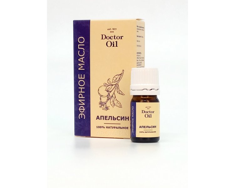 Масло эфирное АПЕЛЬСИН 5 мл Doctor Oil