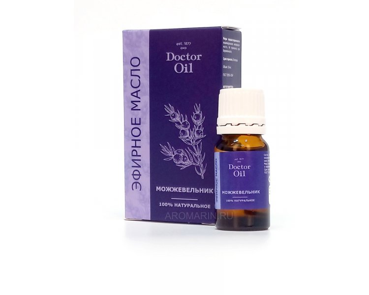 Масло эфирное МОЖЖЕВЕЛЬНИК 10 мл Doctor Oil