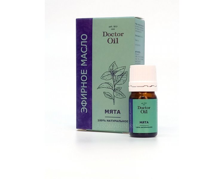 Масло эфирное МЯТА 5 мл Doctor Oil