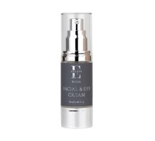 Крем для лица и области вокруг глаз Facial and Eye Cream с Церамидами, Бакучиолом, экстрактом Черной икры и витамином Е ETHNOS RUSSIA 30 мл КНК