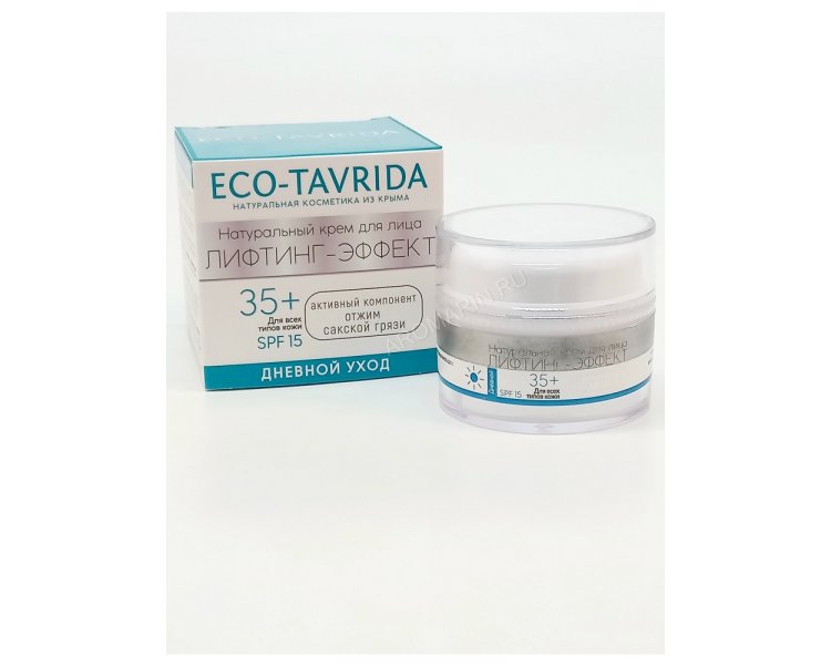 Крем для лица дневной 35+ Лифтинг Эффект SPF 15 БИОЛЬ 30 мл ECO TAVRIDA