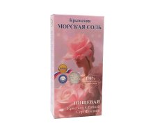 Морская соль пищевая КРУПНЫЙ кристалл (коробка) 500 г