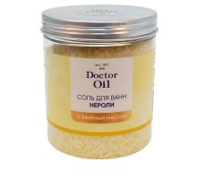 Соль для ванн с эфирным маслом НЕРОЛИ 600 г Doctor Oil
