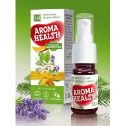 Композиция эфирных масел AromaHealht (Aroma Doctor) со спреем 10 мл Царство Ароматов