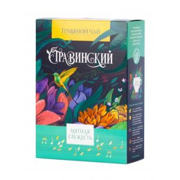 Травяной чай Мятная Свежесть серия ТРАВИНСКИЙ Премиум 100 г Травы Горного Крыма