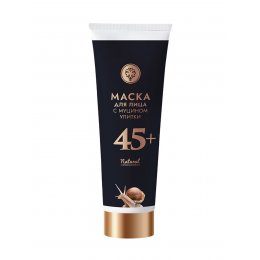 Маска для лица 45+ с муцином улитки 150 мл Мануфактура Дом Природы 
