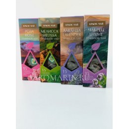 Травяной чай LAVENDER в пирамидках 15 по 2,5 г (37,5 г) КРЫМ-ЧАЙ